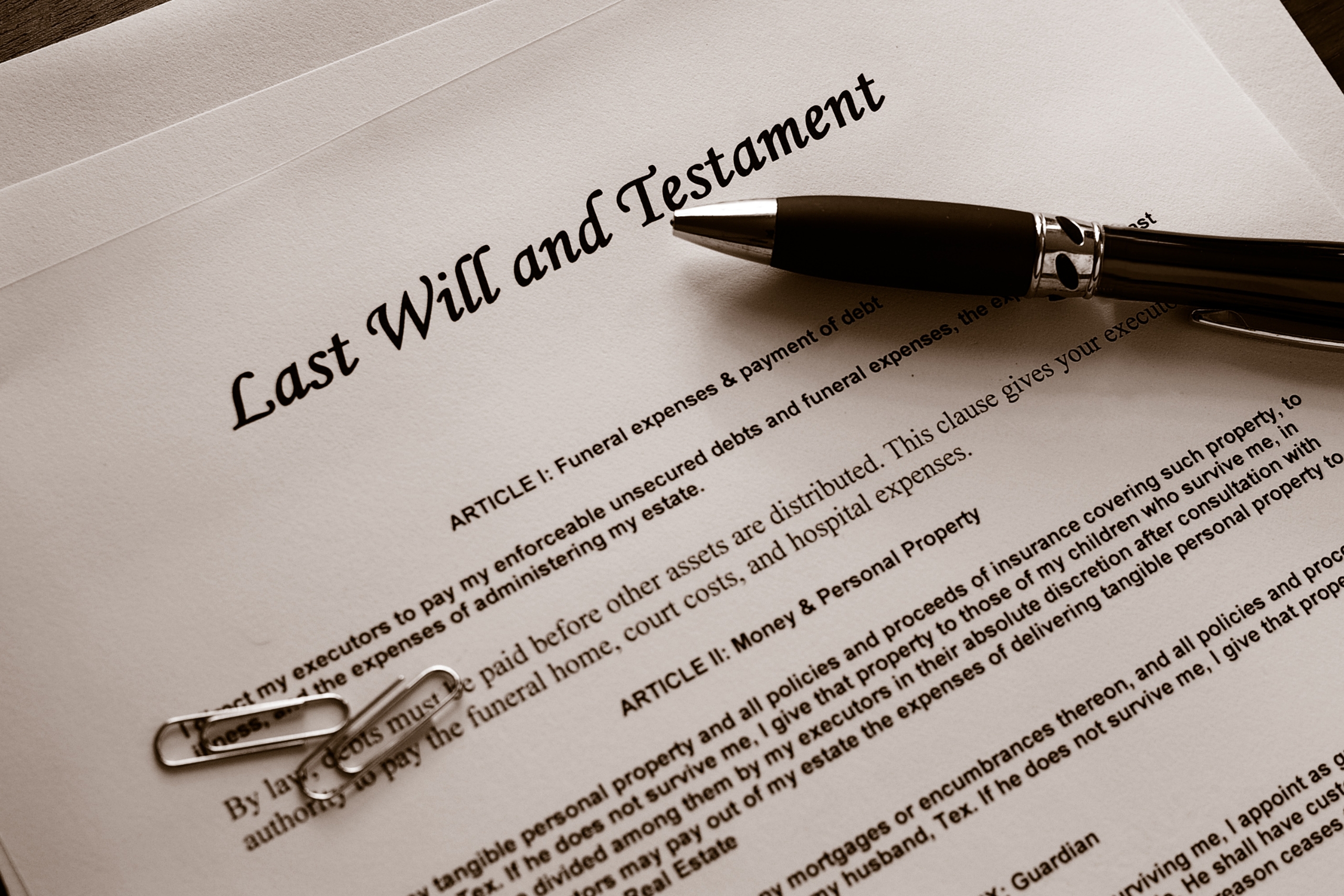 Pasos para repartir una herencia sin testamento